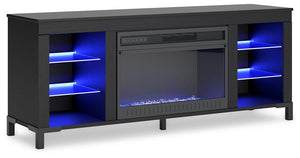 Cayberry 60" TV Stand with Electric Fireplace - Ego Home Furniture
