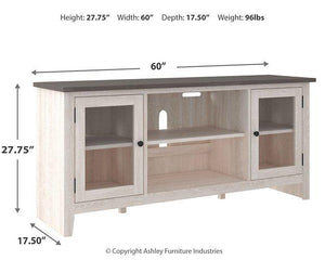 Dorrinson 60" TV Stand with Electric Fireplace - Ego Home Furniture