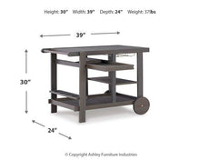 Load image into Gallery viewer, Kailani Serving Cart
