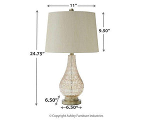 Latoya Lamp Set