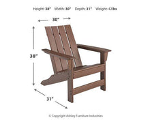 Load image into Gallery viewer, Emmeline 2 Adirondack Chairs with Tete-A-Tete Table Connector
