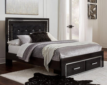 Load image into Gallery viewer, Kaydell Upholstered Bed with Storage
