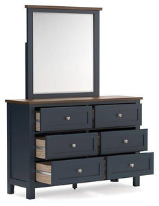 Landocken Dresser and Mirror - Ego Home Furniture