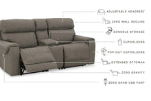 Load image into Gallery viewer, Starbot 3-Piece Power Reclining Loveseat with Console
