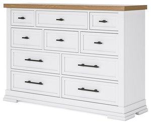 Ashbryn Dresser and Mirror - Ego Home Furniture