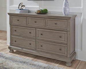 Lettner Dresser and Mirror - Ego Home Furniture