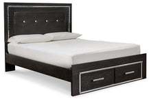 Load image into Gallery viewer, Kaydell Upholstered Bed with Storage
