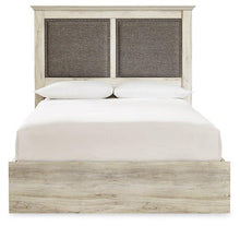 Load image into Gallery viewer, Cambeck Upholstered Panel Storage Bed
