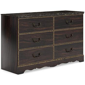 Glosmount Dresser and Mirror - Ego Home Furniture