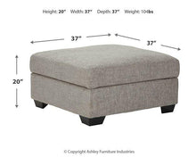 Load image into Gallery viewer, Megginson Ottoman With Storage
