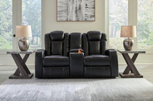 Load image into Gallery viewer, Caveman Den Power Reclining Loveseat with Console
