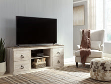 Load image into Gallery viewer, Willowton 4-Piece Entertainment Center with Electric Fireplace
