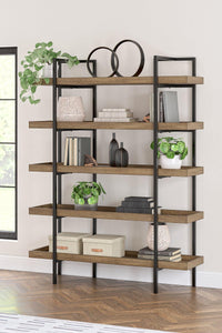 Montia 76" Bookcase - Ego Home Furniture