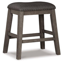 Load image into Gallery viewer, Caitbrook Counter Height Upholstered Bar Stool
