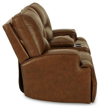 Load image into Gallery viewer, Francesca Power Reclining Loveseat with Console - Ego Home Furniture
