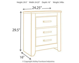 Zelen Nightstand - Ego Home Furniture