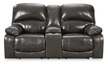 Load image into Gallery viewer, Hallstrung Power Reclining Loveseat with Console
