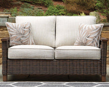 Load image into Gallery viewer, Paradise Trail Outdoor Loveseat, Lounge Chairs and Fire Pit Table - Ego Home Furniture
