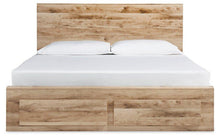 Load image into Gallery viewer, Hyanna Panel Storage Bed with 2 Under Bed Storage Drawer
