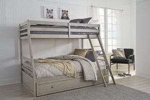 Lettner Youth Bunk Bed with 1 Large Storage Drawer