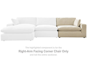 Elyza Sectional with Chaise - Ego Home Furniture