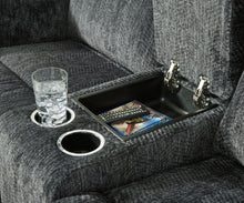 Load image into Gallery viewer, Martinglenn Power Reclining Loveseat with Console
