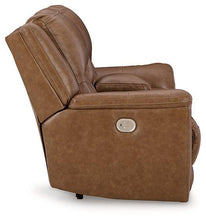 Load image into Gallery viewer, Trasimeno Power Reclining Loveseat with Console
