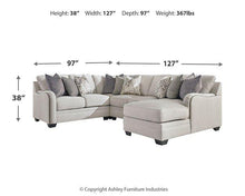 Load image into Gallery viewer, Dellara Sectional with Chaise
