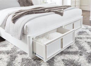 Chalanna Upholstered Storage Bed - Ego Home Furniture