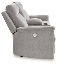 Load image into Gallery viewer, Barnsana Power Reclining Loveseat with Console
