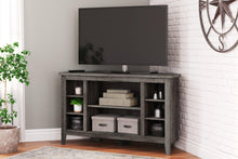 Load image into Gallery viewer, Arlenbry Corner TV Stand with Electric Fireplace - Ego Home Furniture
