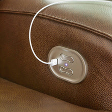 Load image into Gallery viewer, Francesca Power Reclining Loveseat with Console - Ego Home Furniture
