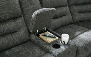 Nettington Power Reclining Sectional - Ego Home Furniture