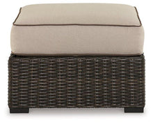 Load image into Gallery viewer, Coastline Bay Outdoor Ottoman with Cushion
