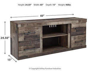 Derekson TV Stand with Electric Fireplace