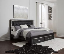 Load image into Gallery viewer, Kaydell Upholstered Bed with Storage
