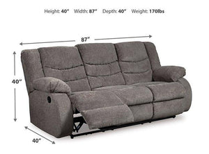 Tulen Reclining Sofa - Ego Home Furniture