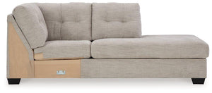 Mahoney 2-Piece Sleeper Sectional with Chaise