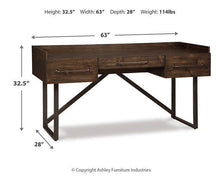 Load image into Gallery viewer, Starmore Home Office Desk with 2 Chairs
