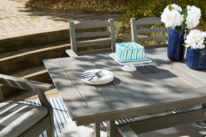 Visola Outdoor Dining Table with 6 Chairs - Ego Home Furniture