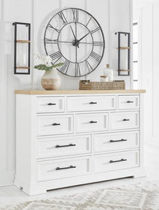 Ashbryn Dresser and Mirror - Ego Home Furniture