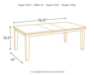 Haddigan Dining Set - Ego Home Furniture