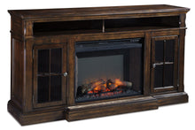 Load image into Gallery viewer, Roddinton 72&quot; TV Stand with Electric Fireplace
