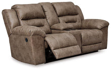 Load image into Gallery viewer, Stoneland Reclining Loveseat with Console
