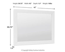 Load image into Gallery viewer, Mollviney Dresser and Mirror - Ego Home Furniture
