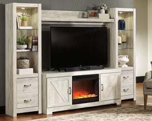 Bellaby 4-Piece Entertainment Center with Fireplace - Ego Home Furniture