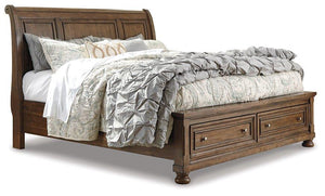 Flynnter Bed with 2 Storage Drawers - Ego Home Furniture
