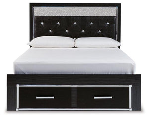 Kaydell Upholstered Panel Storage Bed - Ego Home Furniture