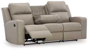 Lavenhorne Reclining Sofa with Drop Down Table