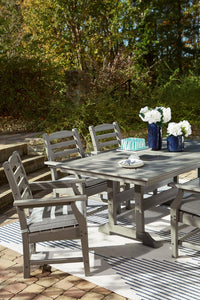 Visola Outdoor Dining Table with 6 Chairs - Ego Home Furniture
